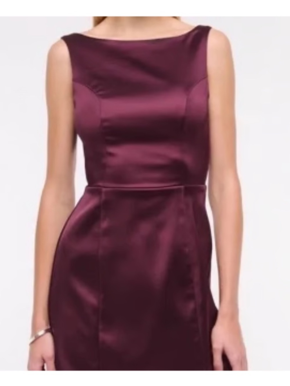 Abercrombie & Fitch Rich Burgundy Mini Dress